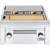 Lynx - Double Side Burner - Stainless Steel - Front_Zoom