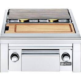 Lynx - Double Side Burner - Stainless Steel
