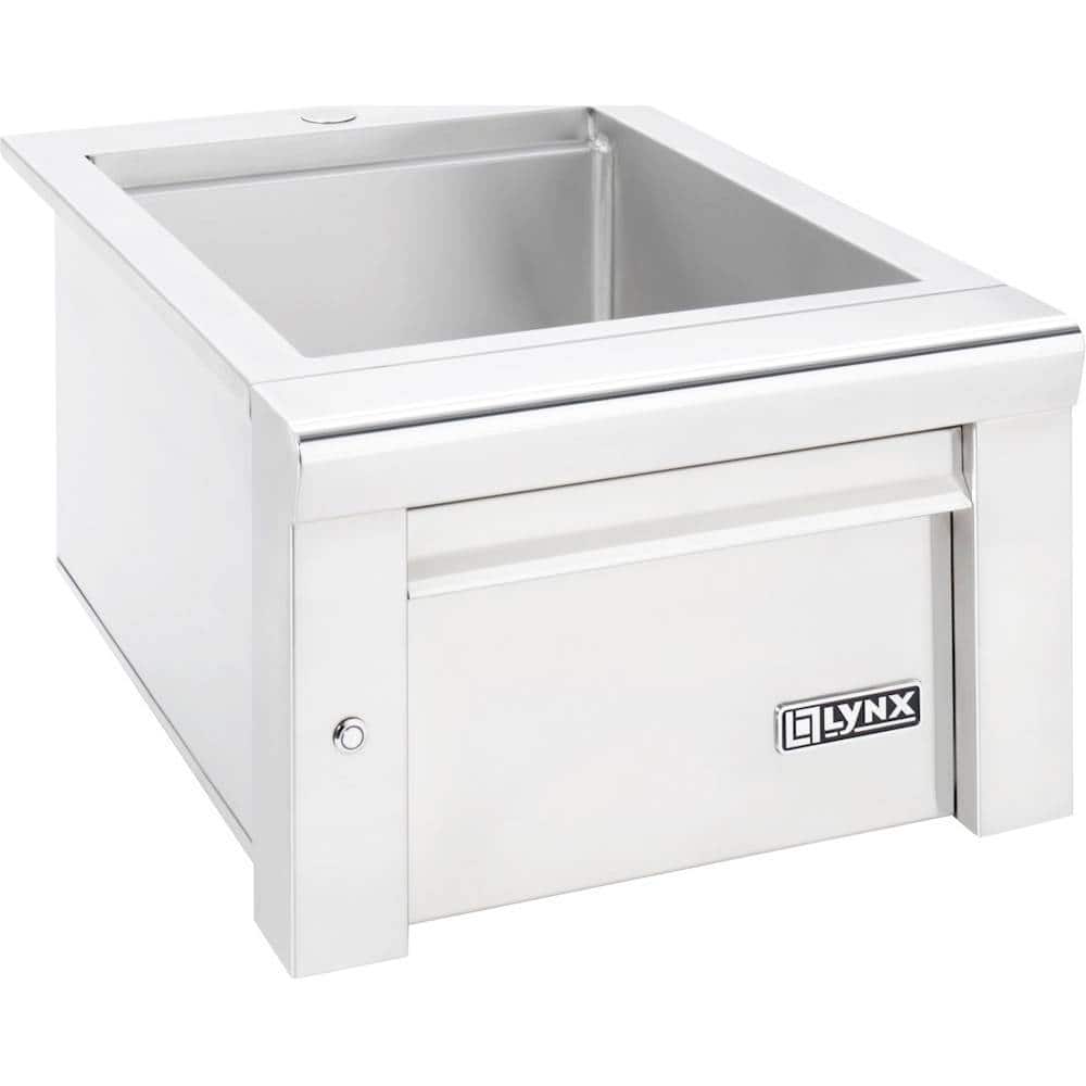 18" Sink with Drain - Front_Zoom