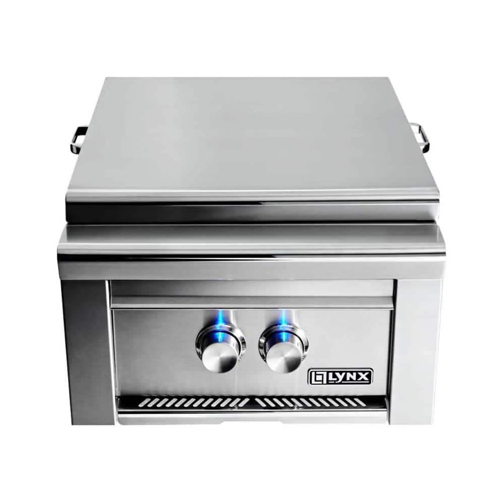 Angle. Lynx - Professional 20" Side Burner - Stainless steel.