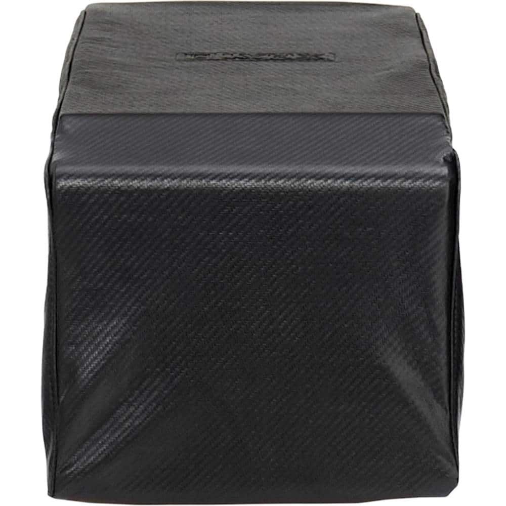Lynx - Carbon Fiber Vinyl Cover for Built-in Double Side Burner - Black - Angle_Zoom