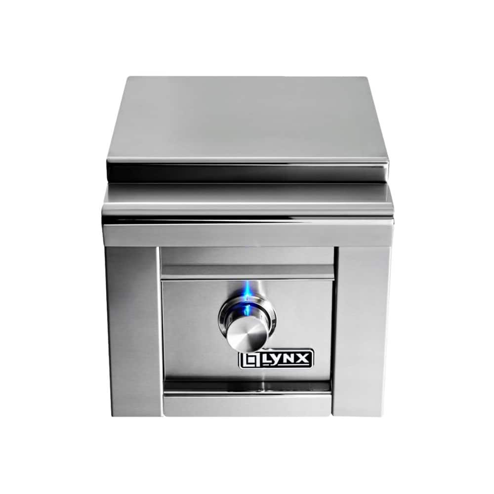 Angle. Lynx - Professional 13" Side Burner - Stainless steel.