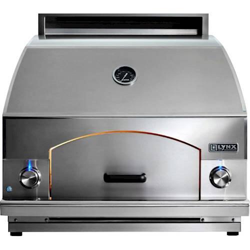 Front. Lynx - 30" Napoli Pizza Oven - Stainless Steel.