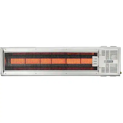 Front. Lynx - Professional Electric Heater - Stainless Steel.