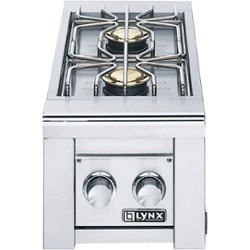 Lynx - Double Side Burner - Stainless Steel - Front_Zoom