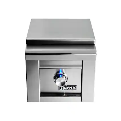 Angle. Lynx - Professional 13" Side Burner - Stainless steel.