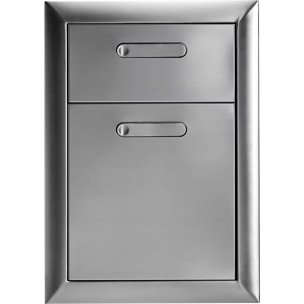 Angle. Lynx - Ventana Double Drawers - Stainless steel.