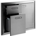 Lynx - Ventana 30" Built-In Access Door and Double Drawer Combination - Stainless steel
