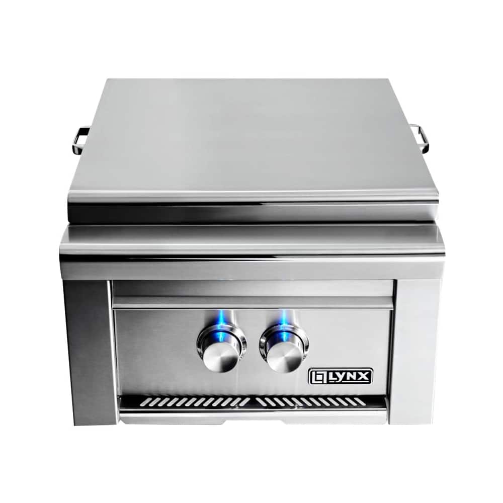 Angle. Lynx - Professional 20" Side Burner - Stainless steel.
