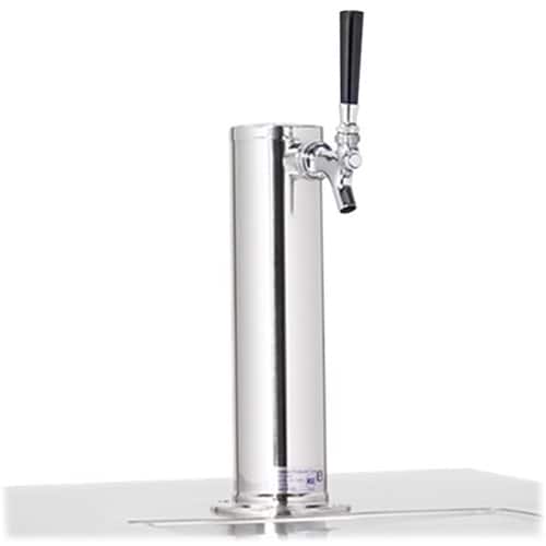 Front. Lynx - Professional Single Tap Tower Kit - Black Stainless Steel.