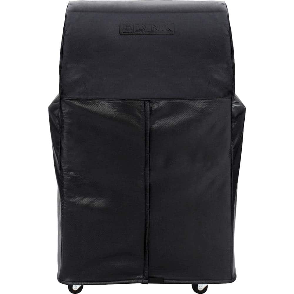 Angle. Lynx - Cover for Lynx Professional 30" Freestanding Grill - Black.