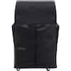 Angle. Lynx - Cover for Lynx Professional 54" Freestanding Grill with Side Burner - Black.