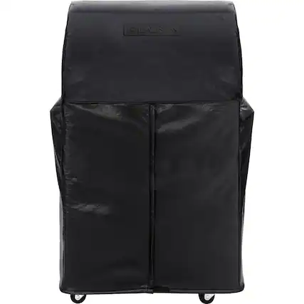 Angle. Lynx - Cover for Lynx Professional 54" Freestanding Grill with Side Burner - Black.