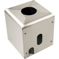 Base Mounting Cover for Lynx Post-Mounted Infrared Outdoor Heater - Stainless Steel - Angle_Zoom