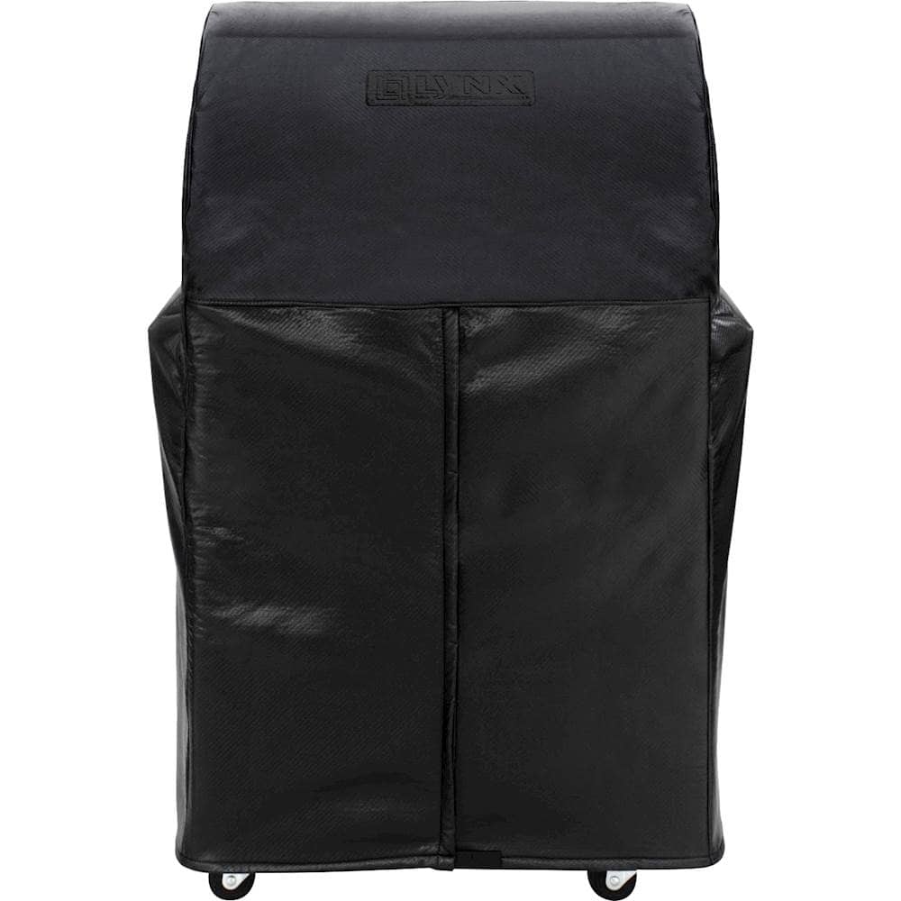 Angle. Lynx - Cover for Lynx Professional 54" Freestanding Grill - Black.