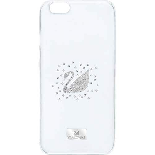 case for apple iphone 7 plus - silver/transparent