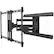 Angle. Kanto - Full Motion TV Wall Mount for Most 42" - 100" TVs - Extends 31.3" - Black.