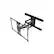 Alt View 11. Kanto - Full Motion TV Wall Mount for Most 42" - 100" TVs - Extends 31.3" - Black.