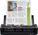 Front. Epson - Workforce ES-300W Wireless Duplex Mobile Document Scanner - Black.