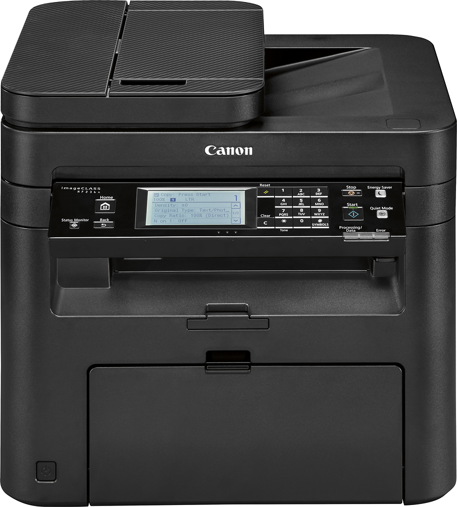 Canon - imageCLASS MF236n Black-and-White All-In-One Laser Printer - Black