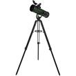 Celestron - ExploraScope 114 AZ 114mm Newtonian Reflector Telescope - Green/black - Angle