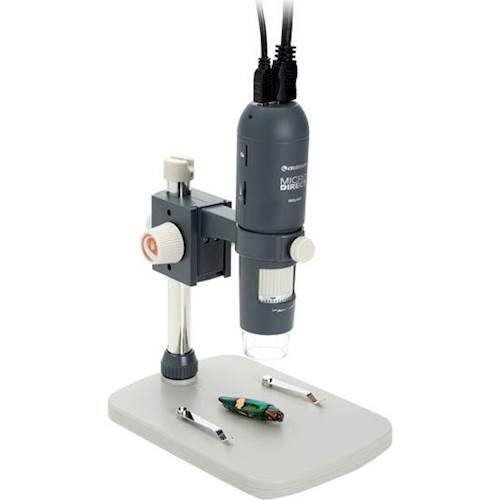 Alt View 11. Celestron - Microdirect 1080p HDMI Handheld Digital Microscope - Gray.
