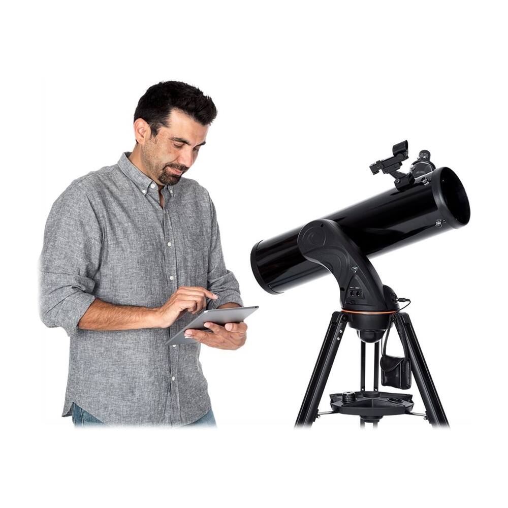 Best Buy: Celestron Astro Fi 130mm Newtonian Reflector Telescope Black ...