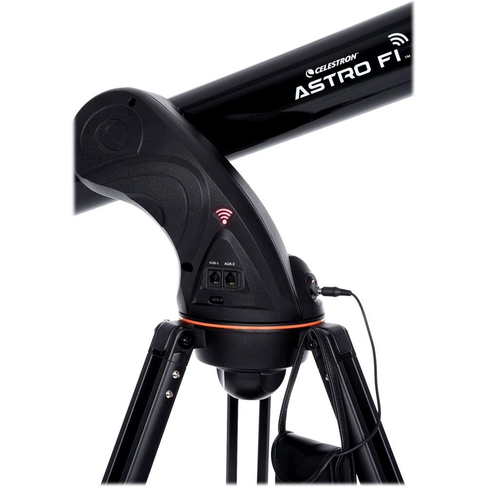 Best Buy Celestron Astro Fi 90mm Refractor Telescope Black 22460