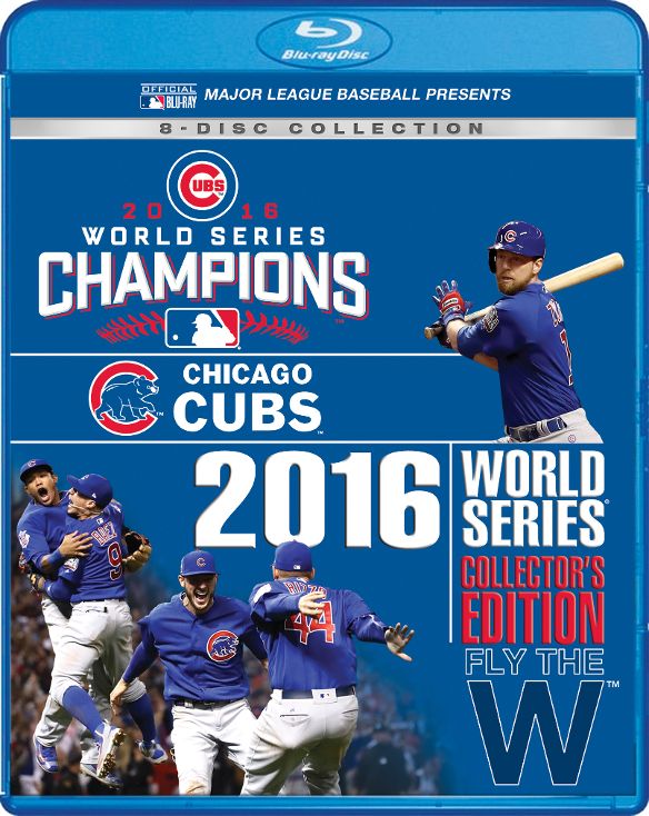 Chicago Cubs 2016 World Series Champions Commemorative 8-Disc Blu-Ray Set
