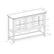 Alt View 12. Walker Edison - Transitional TV Stand / Buffet for TVs up to 55" - Red.