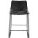 Alt View Zoom 13. Walker Edison - Industrial Faux Leather Counter Stool (Set of 2) - Black.