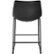Alt View Zoom 17. Walker Edison - Industrial Faux Leather Counter Stool (Set of 2) - Black.