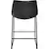 Alt View 17. Walker Edison - Industrial Faux Leather Counter Stool (Set of 2) - Black.