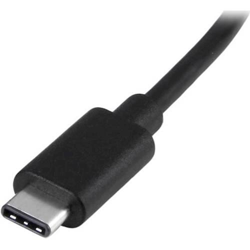 Alt View 11. StarTech.com - 0.15' Adapter Cable for 2.5” SATA Drives (USB-C to SATA) - Black.