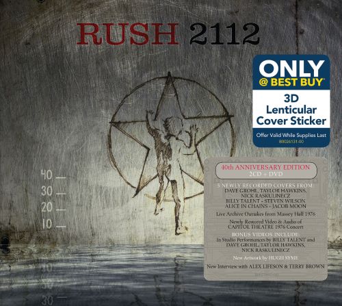  2112 [40th Anniversary Edition] [Only @ Best Buy] [CD &amp; DVD]