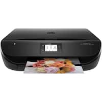 HP - Refurbished ENVY 4520 Wireless All-In-One Printer - Black - Front_Zoom