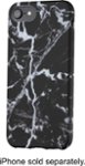 Front Zoom. Dynex™ - Case for Apple® iPhone® 6, 6s and 7 - Black/White Marble.