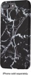 Front Zoom. Dynex™ - Case for Apple® iPhone® 6 Plus, 6s Plus and 7 Plus - Black/White Marble.