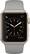 Left. Apple - Geek Squad Certified Refurbished Apple Watch Series 1 38mm Gold Aluminum Case Concrete Sport Band - Gold Aluminum.