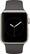 Left. Apple - Geek Squad Certified Refurbished Apple Watch Series 2 42mm Gold Aluminum Case Cocoa Sport Band - Gold Aluminum.