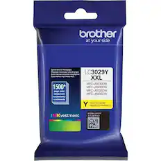 Front. Brother - LC3029Y XXL Super High-Yield Ink Cartridge - Yellow - Yellow.