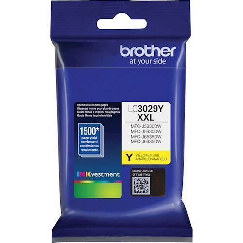 Brother - LC3029Y XXL Super High-Yield Ink Cartridge - Yellow