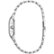 Angle Zoom. Bulova - Crystal Quartz Wristwatch - Silver/black.