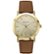 Front Zoom. Bulova - Classic Quartz Wristwatch - Gold.