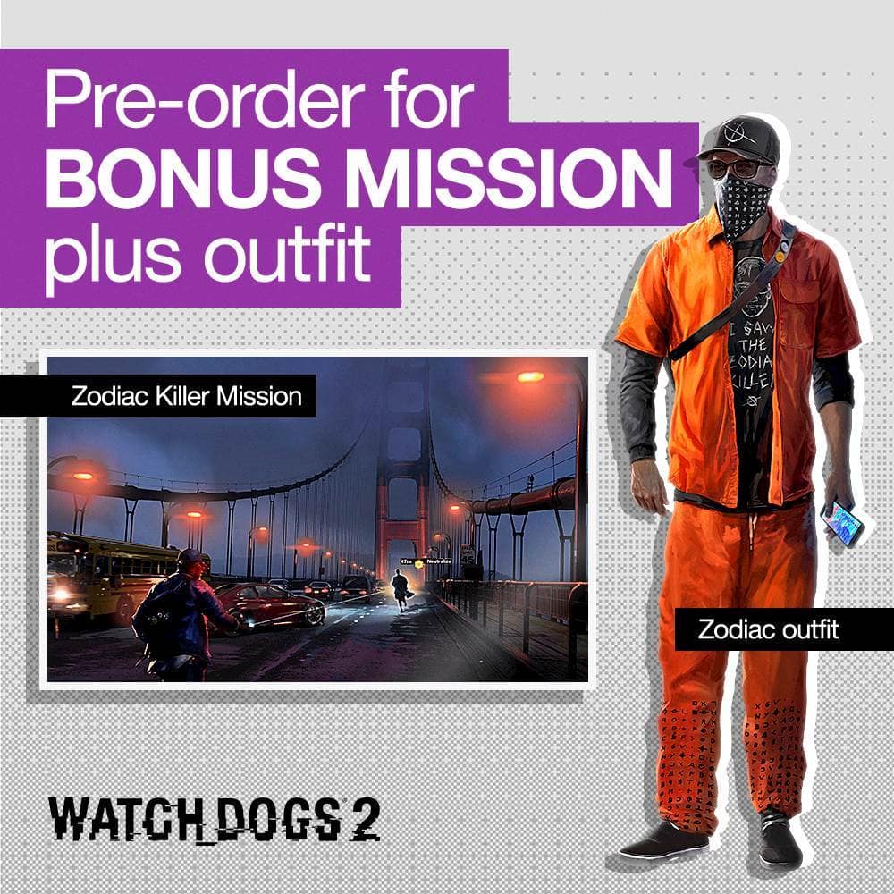 watch dogs 2 pre owned