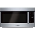 Front. Bosch - Benchmark Series 1.8 Cu. Ft. Convection Over-the-Range Microwave with Sensor Cooking - Stainless Steel.