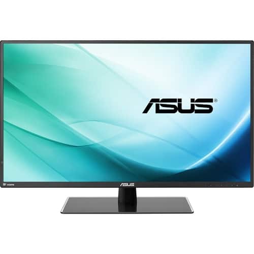 Asus - VA32AQ 31.5" IPS LED HD Monitor - Black - Larger Front