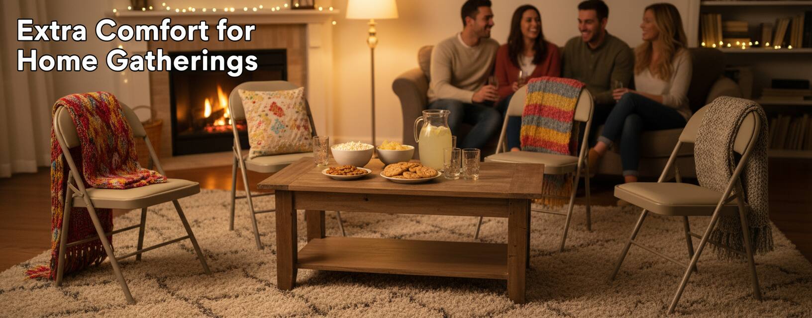 Extra Comfort for Home Gatherings