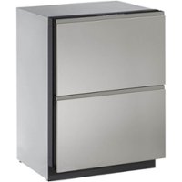 U-Line - Door Panel on Select Refrigerators - Stainless Steel - Front_Zoom