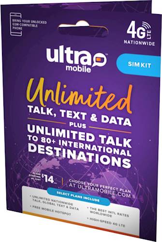 Ultra Mobile - Prepaid SIM Card was $2.0 now $1.0 (50.0% off)